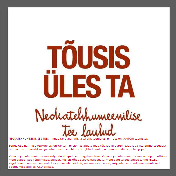 Portada Resucitó en Estonio